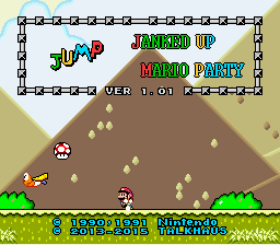 JUMP - Janked Up Mario Party Title Screen